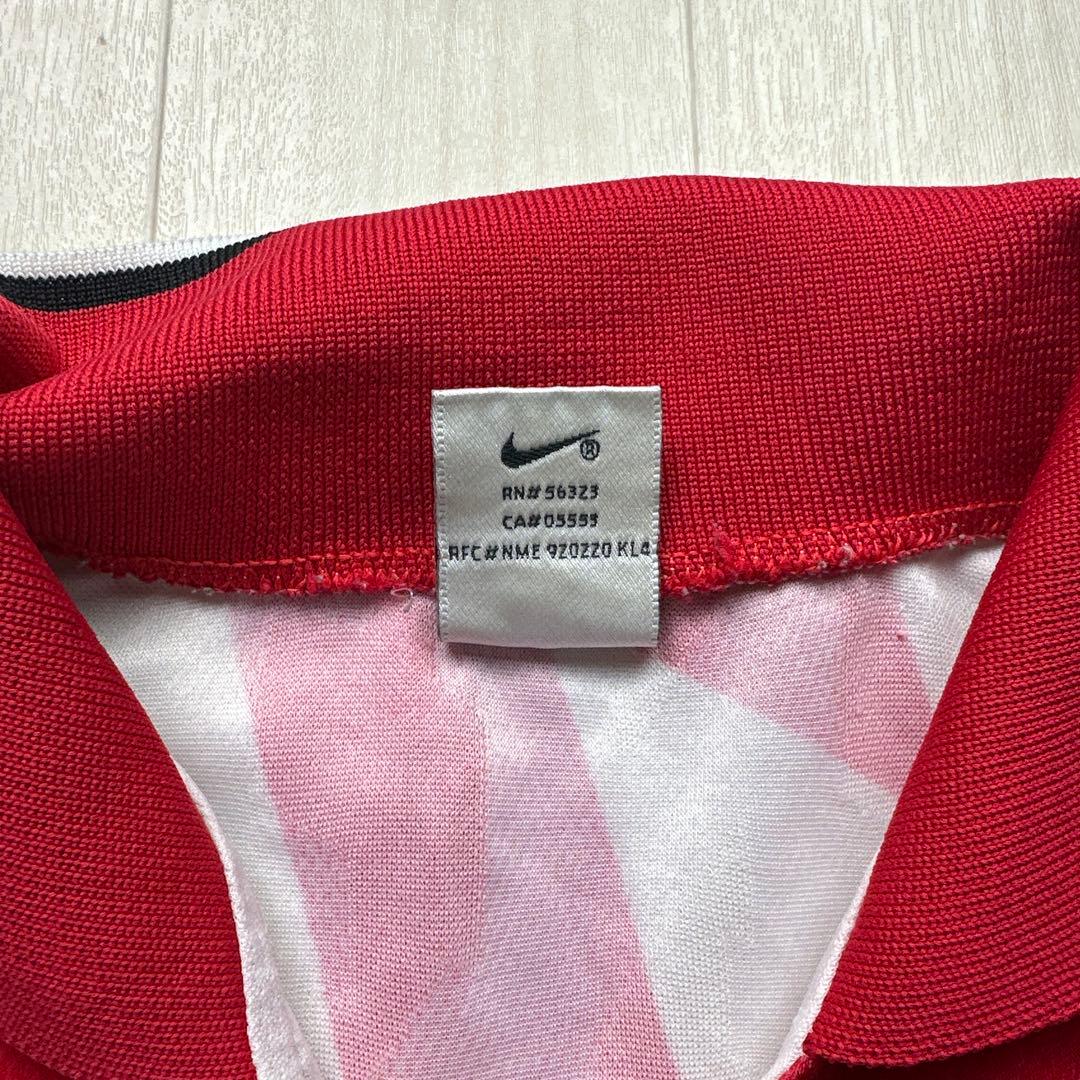 90s NIKEヴィンテージゲームシャツM 銀タグ英国製