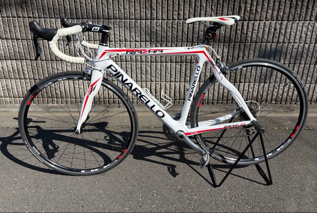 【送料込み】PINARELLOピナレロ RAZHA ラザ　サイズ51　白赤