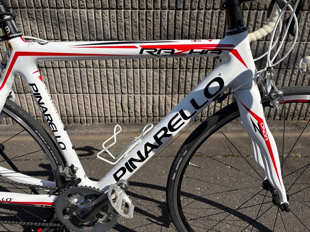 【送料込み】PINARELLOピナレロ RAZHA ラザ　サイズ51　白赤