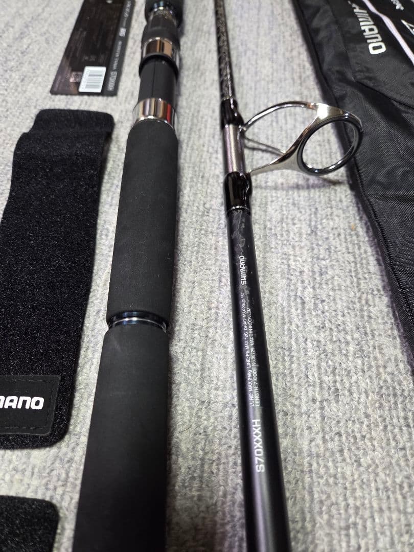 ブルーフィンツナS70XXXHオシアプラッカーBGシマノマグロキャスティング