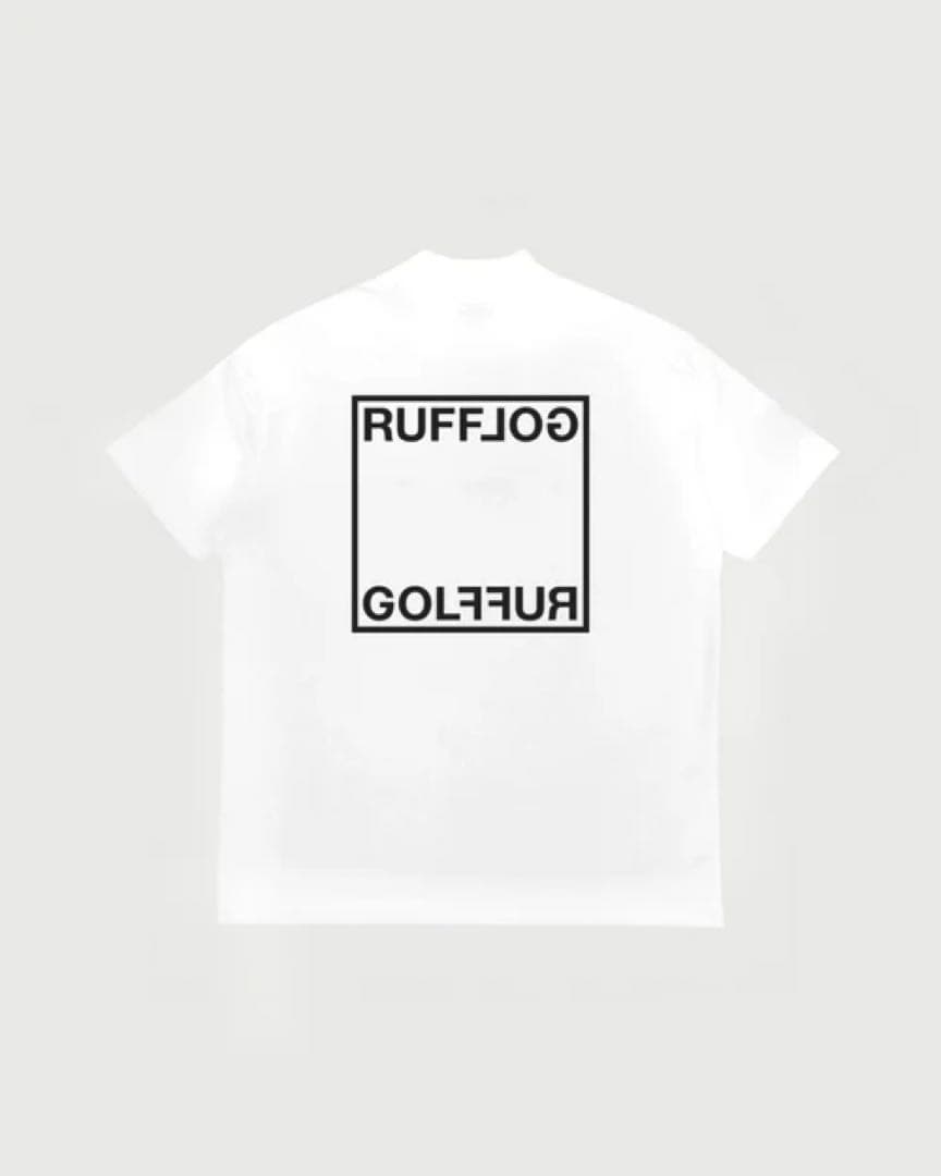 RUFFLOG SQUARE LOGO MOCK NECK SHIRTS 完売品