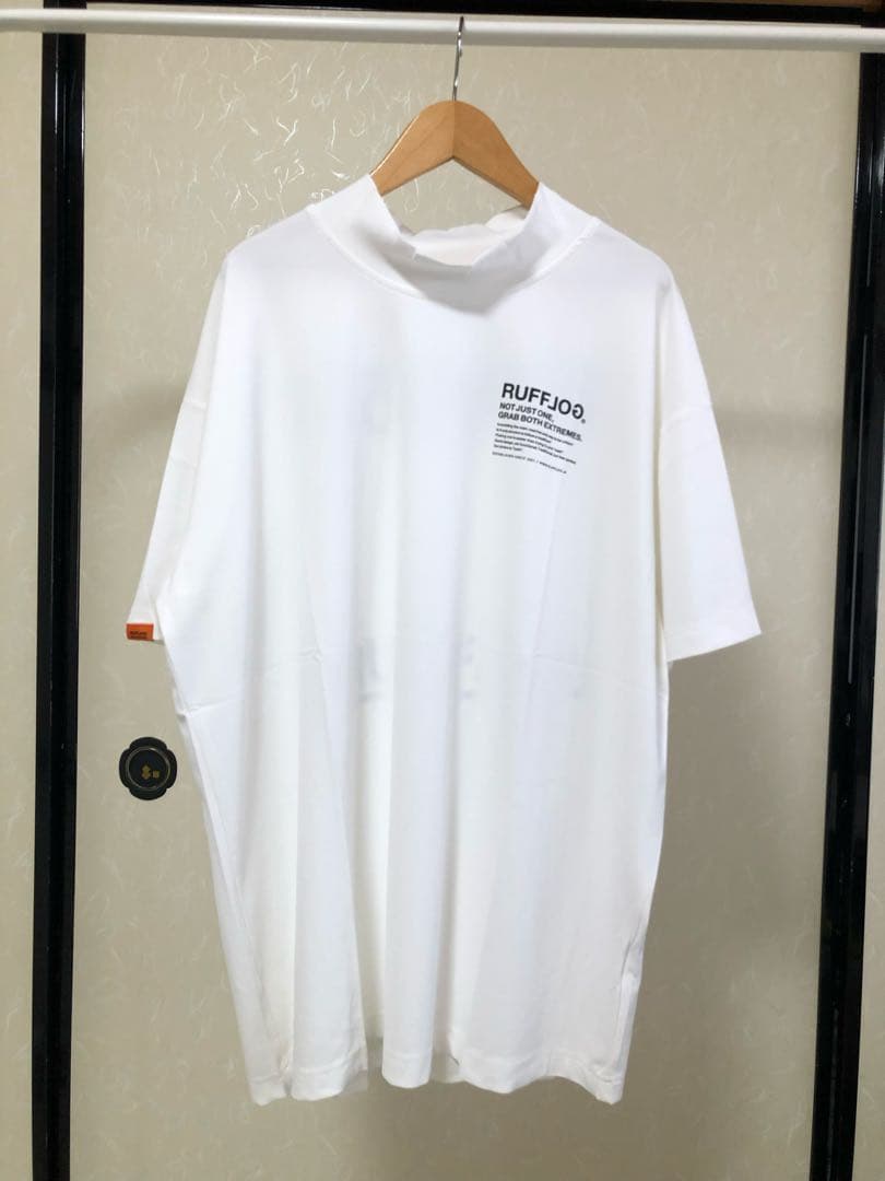 RUFFLOG SQUARE LOGO MOCK NECK SHIRTS 完売品