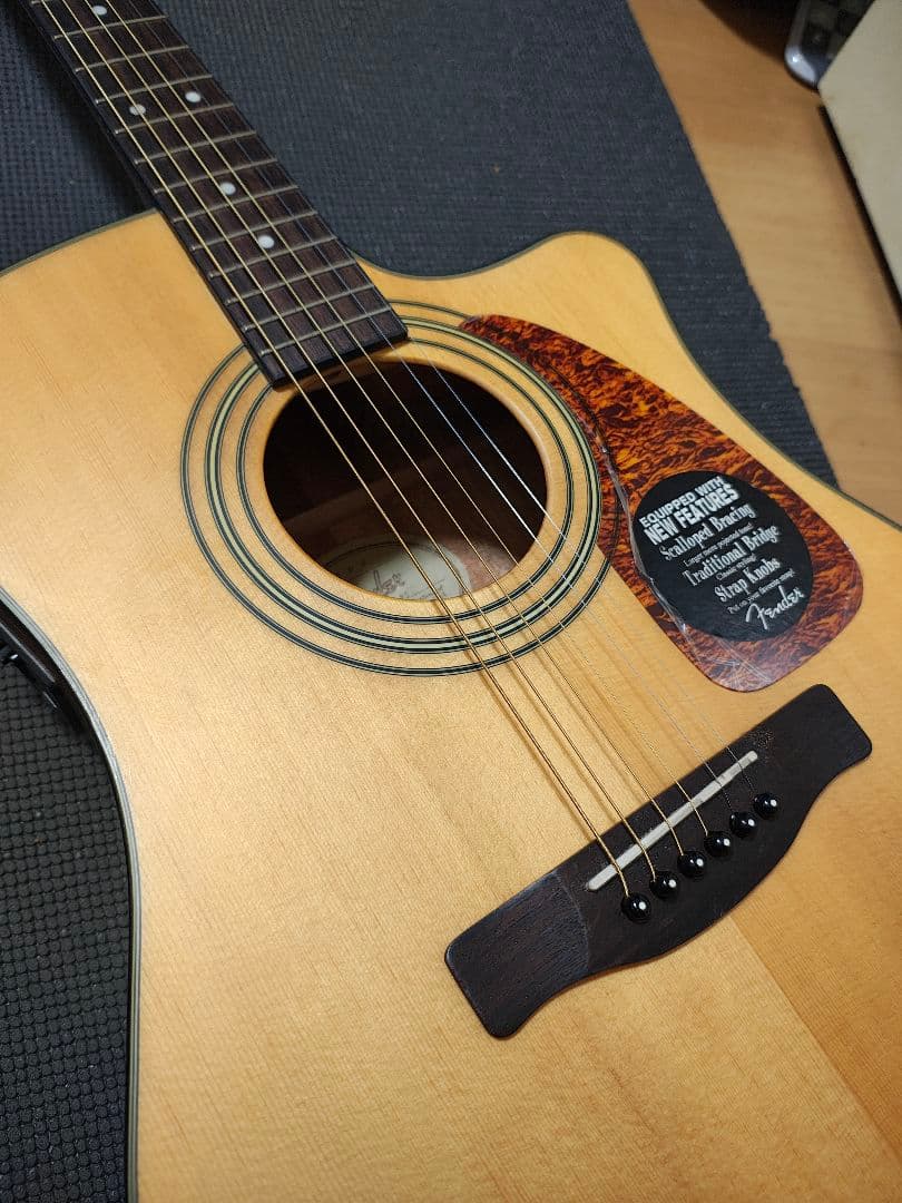 Fender CD-140SCE NS/極美品RITTERケース付
