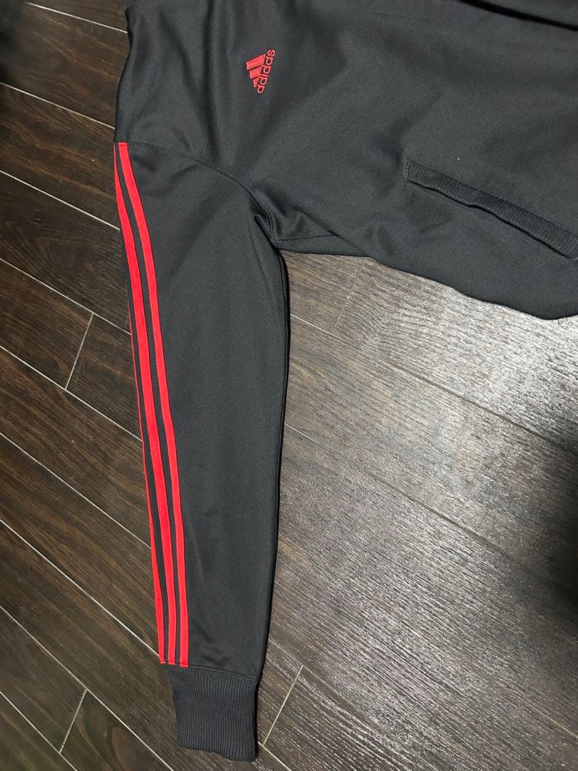 adidas AC Milan トラックジャケット 3ライン 105 L 刺繍