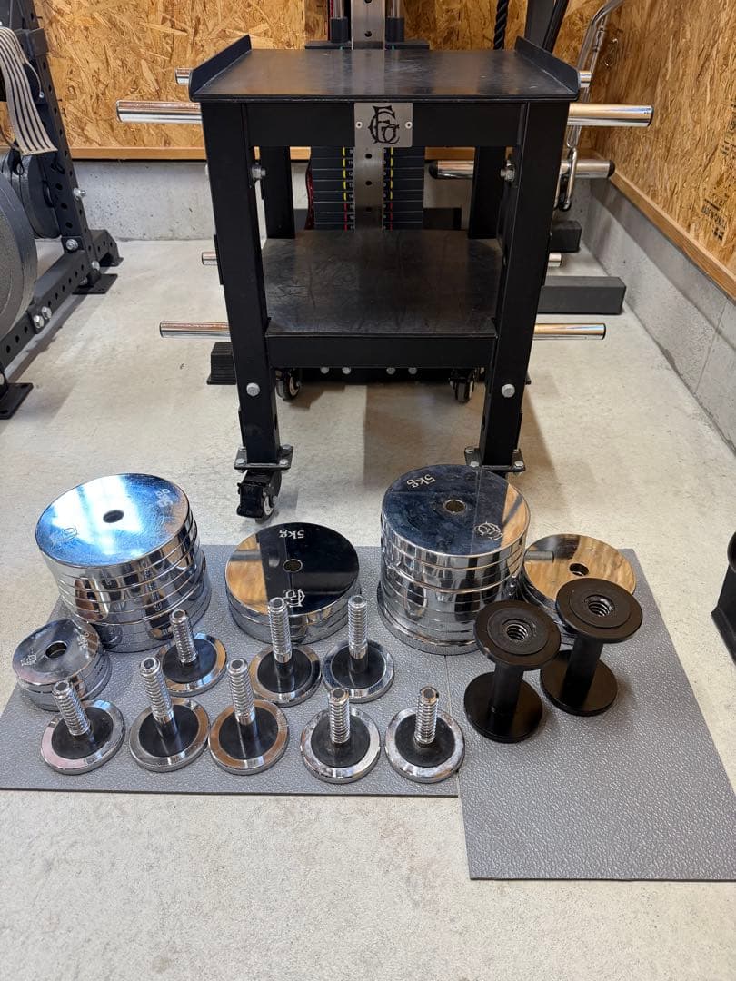 GFCダンベルセット2 53.6kg GFCダンベルスタンド③