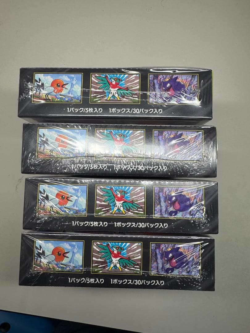ポケモンカード　ムニキスゼロ　4box シュリンク付き