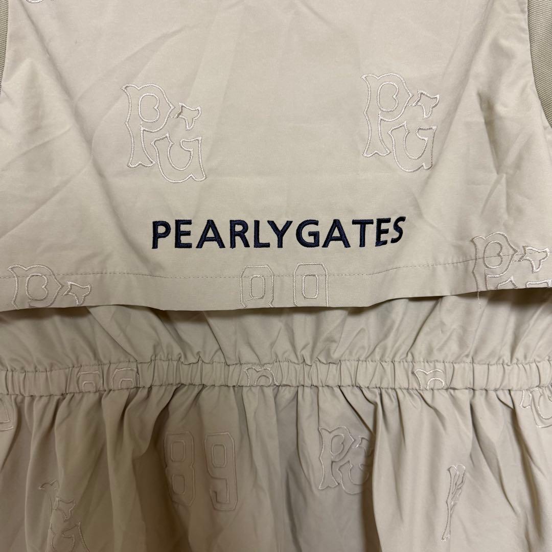 PEARLY GATES ベージュ ベスト