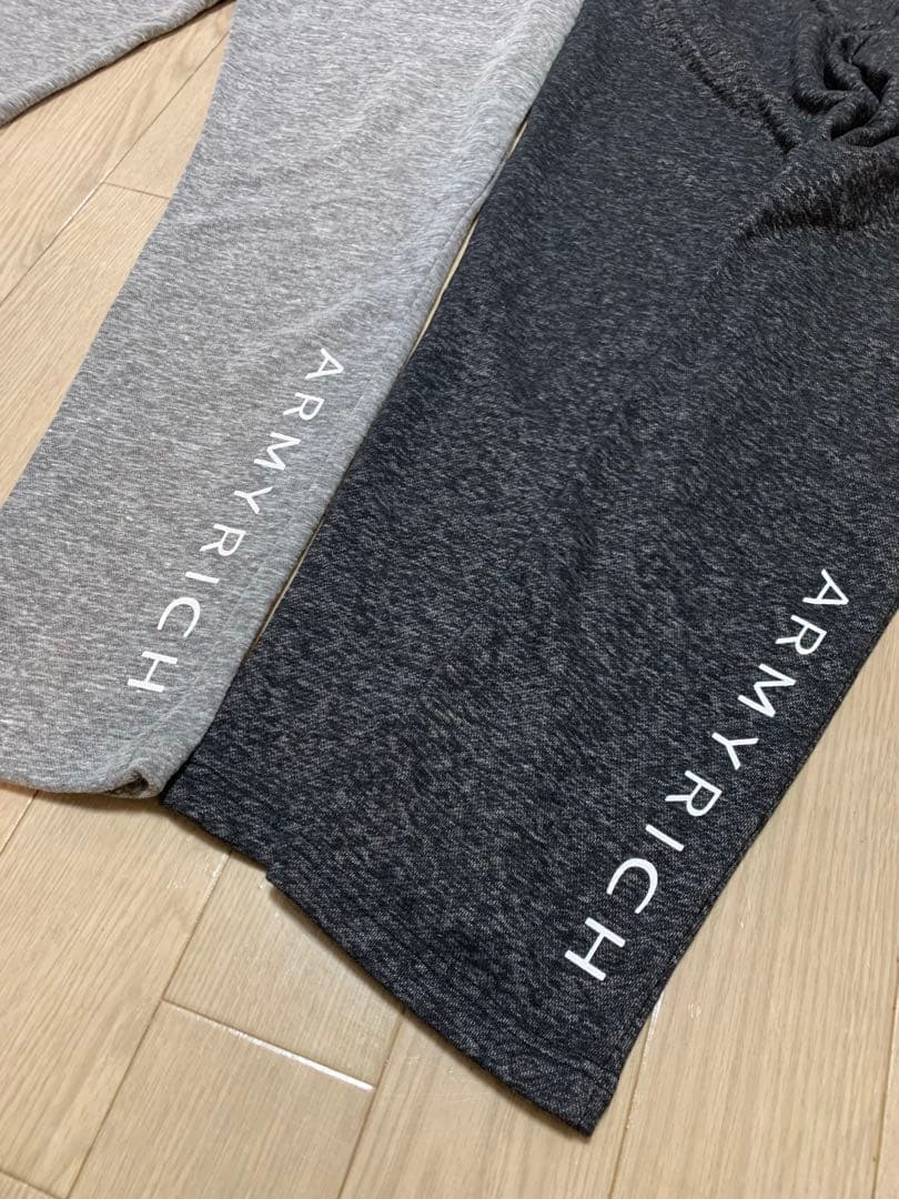 ARMYRICH スリムフィットジャージパンツ 2色セット