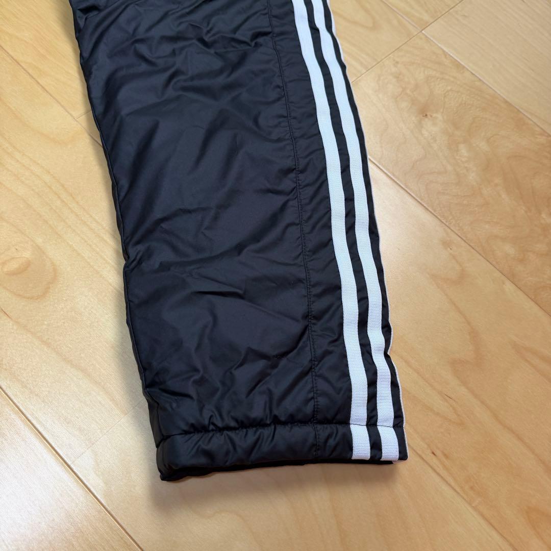 adidas ベンチコート　中綿コート　スーパーロング　防寒　黒ブラック　L新品