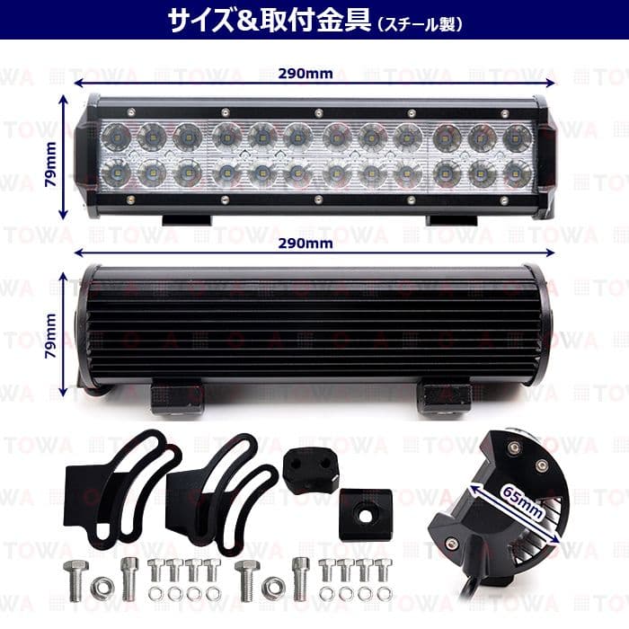 新品★LED 作業灯 72w 広角拡散タイプ★送料無料