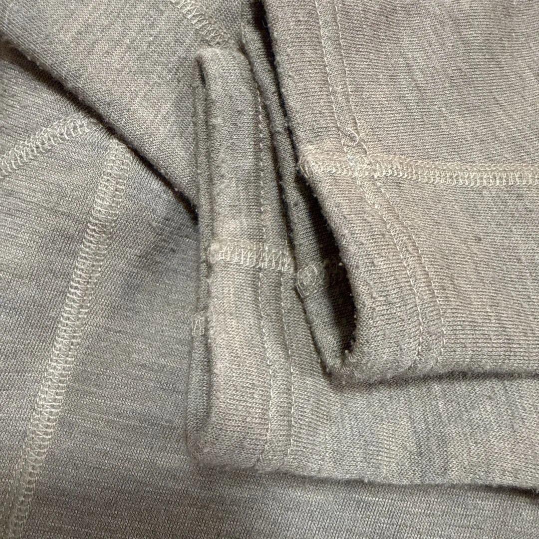 MASSIFハーフジップ長袖シャツ サイズ L