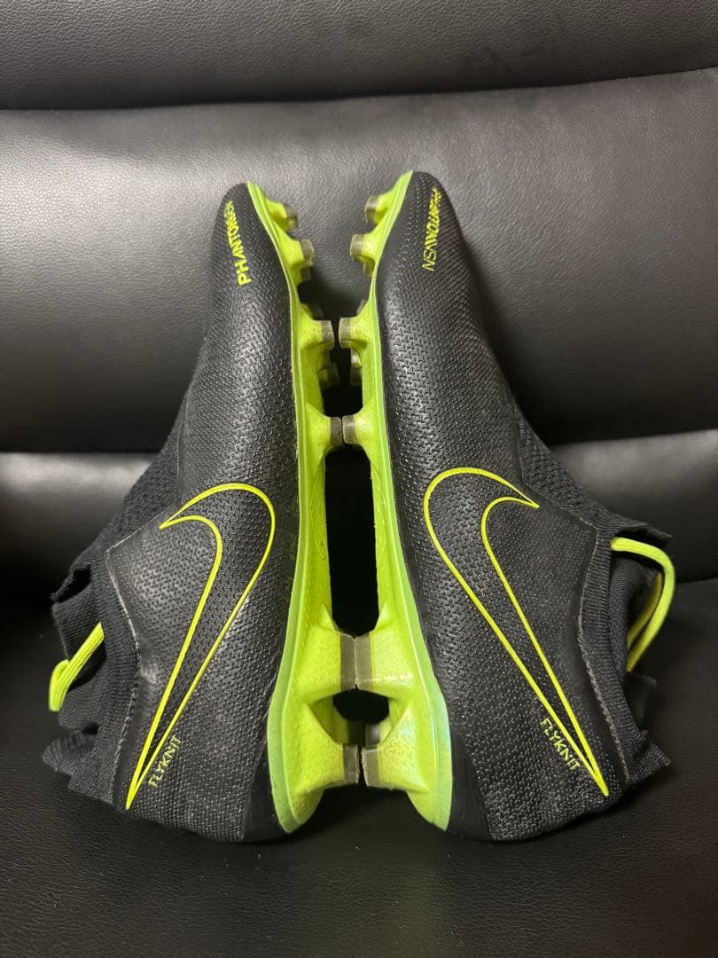 Nike Phantom サッカーシューズ ブラック/ライム