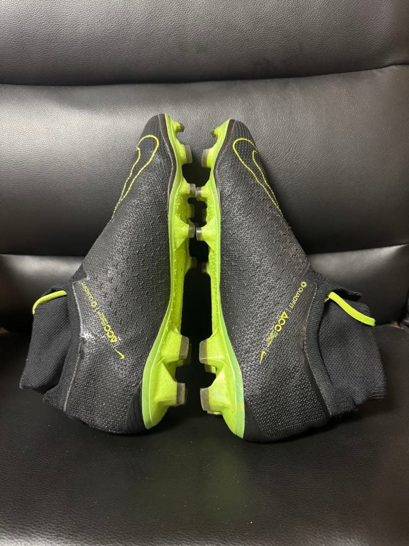 Nike Phantom サッカーシューズ ブラック/ライム