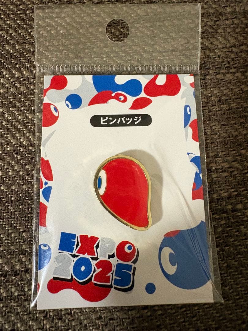 【レア　ピンバッジ　3点セット】大屋根リングピンバッジ　コミャクピンバッジ