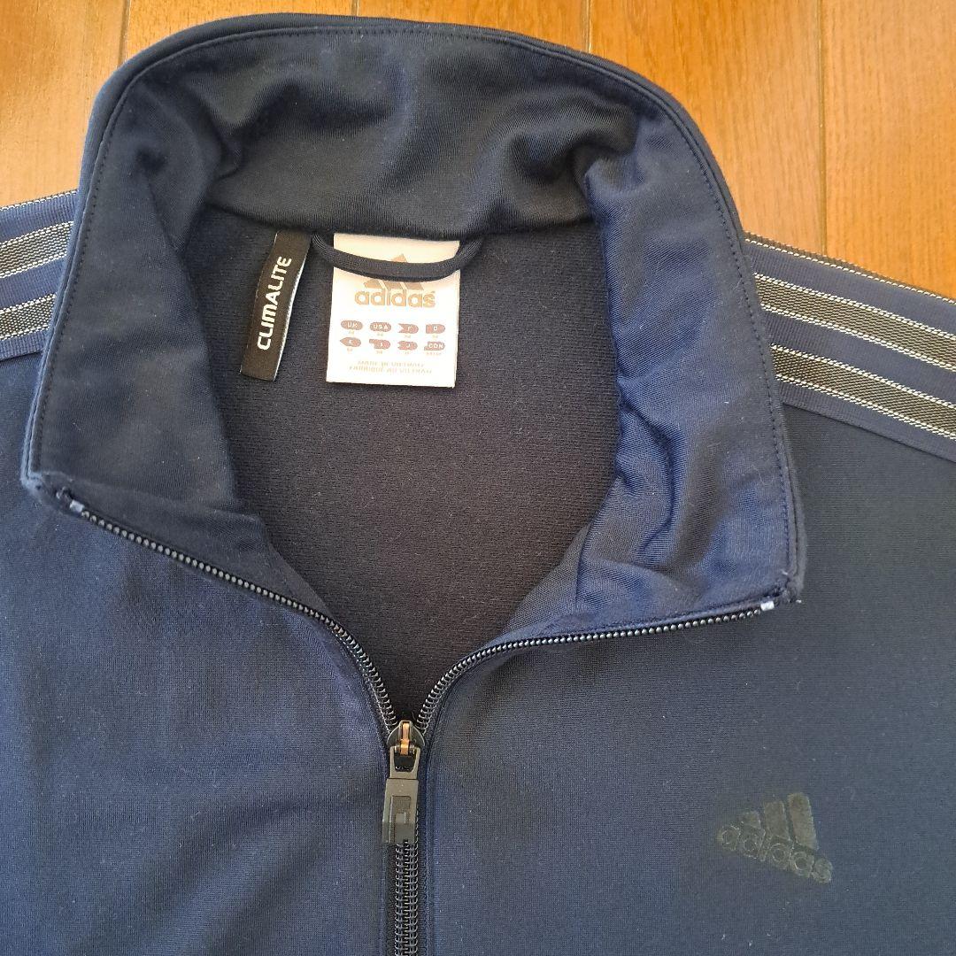 adidasアディダス　メンズジャージ上下　O　裏起毛
