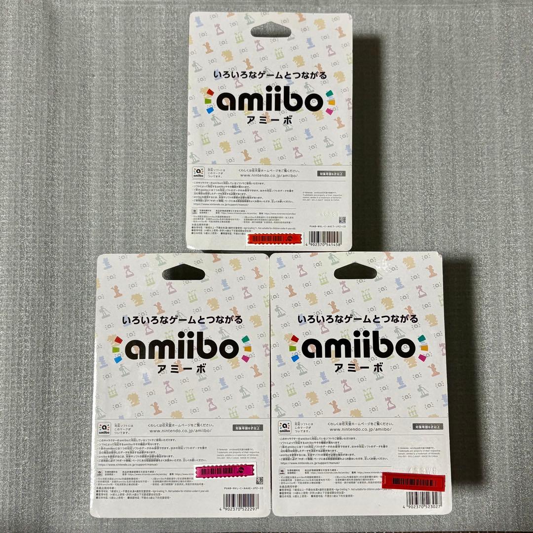 amiibo ゼルダの伝説 リンク3体セット