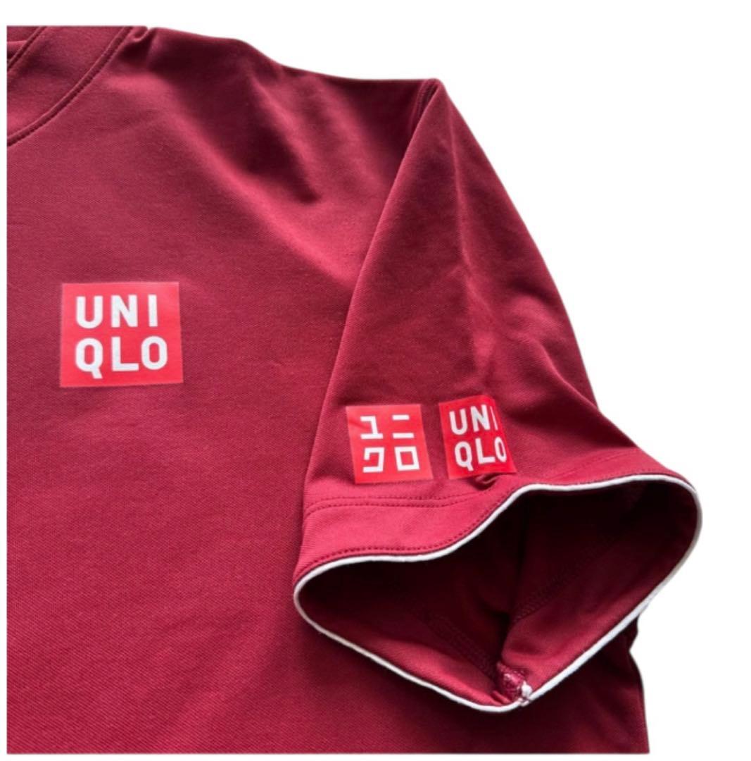 希少 UNIQLO フェデラー着用モデル ユニクロ テニス ゲームシャツ　L