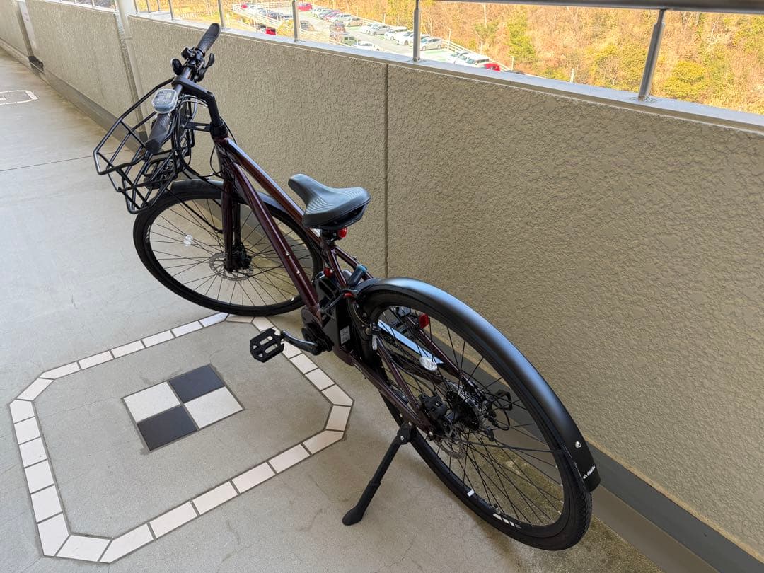 オフィスプレス-Q 700C 7段変速 電動自転車