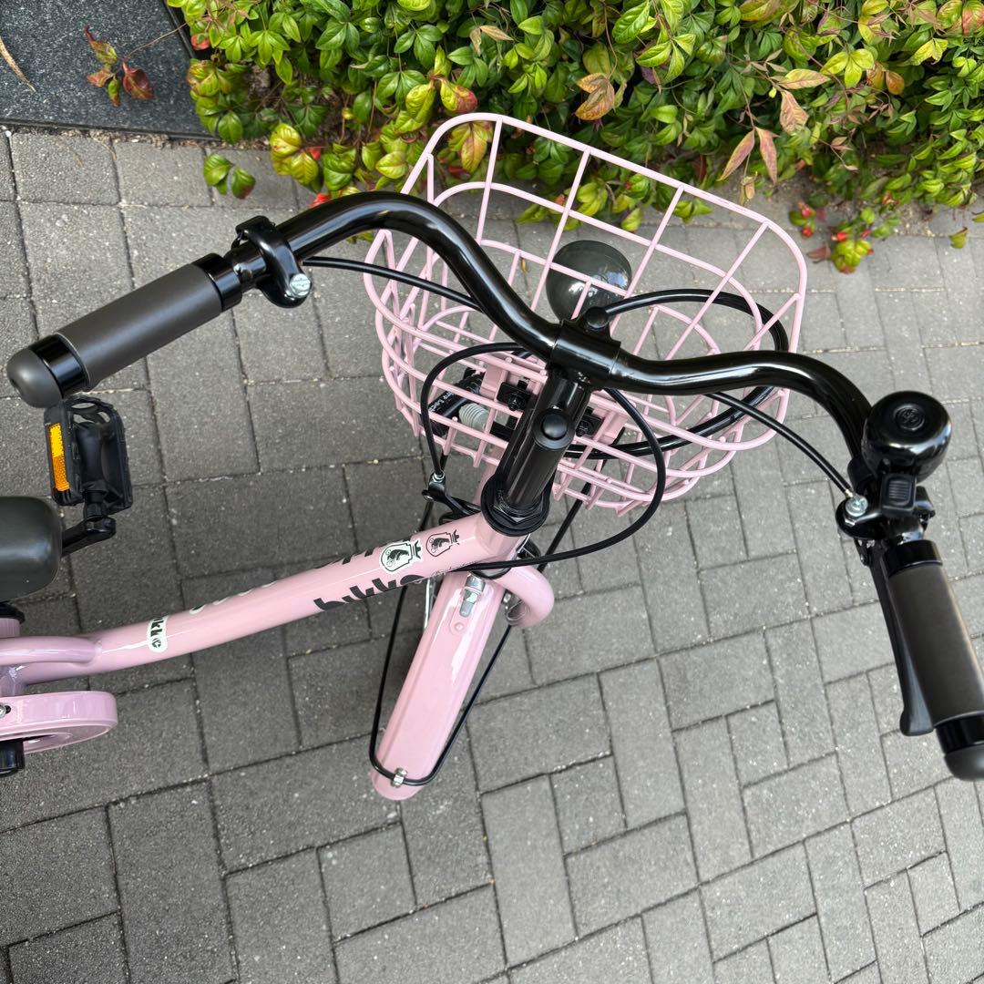 美品　ブリヂストン ビッケM 16インチ 補助輪付 ピンク 送料込み