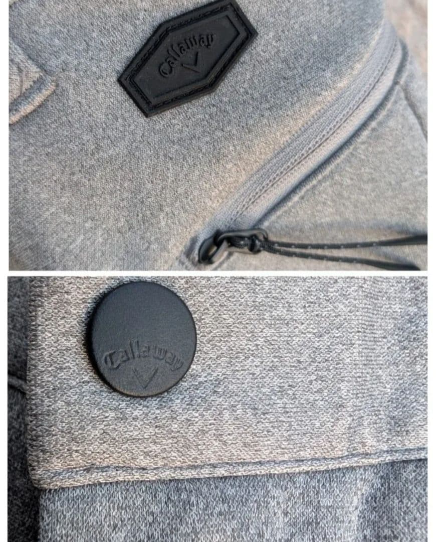 極美品】Callaway ゴルフウェア ジョガーパンツ メンズL 秋冬 裏起毛