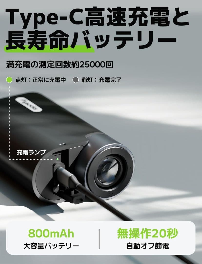 ◆新品◆　ゴルフレーザー距離計 PF120距離測定器 mini