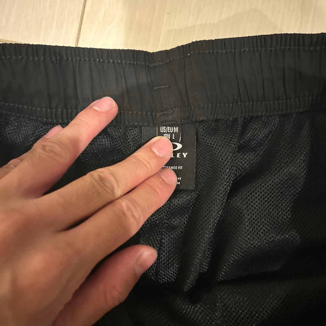 【極美品】Oakley ジャージ上下セット 黒/グレー
