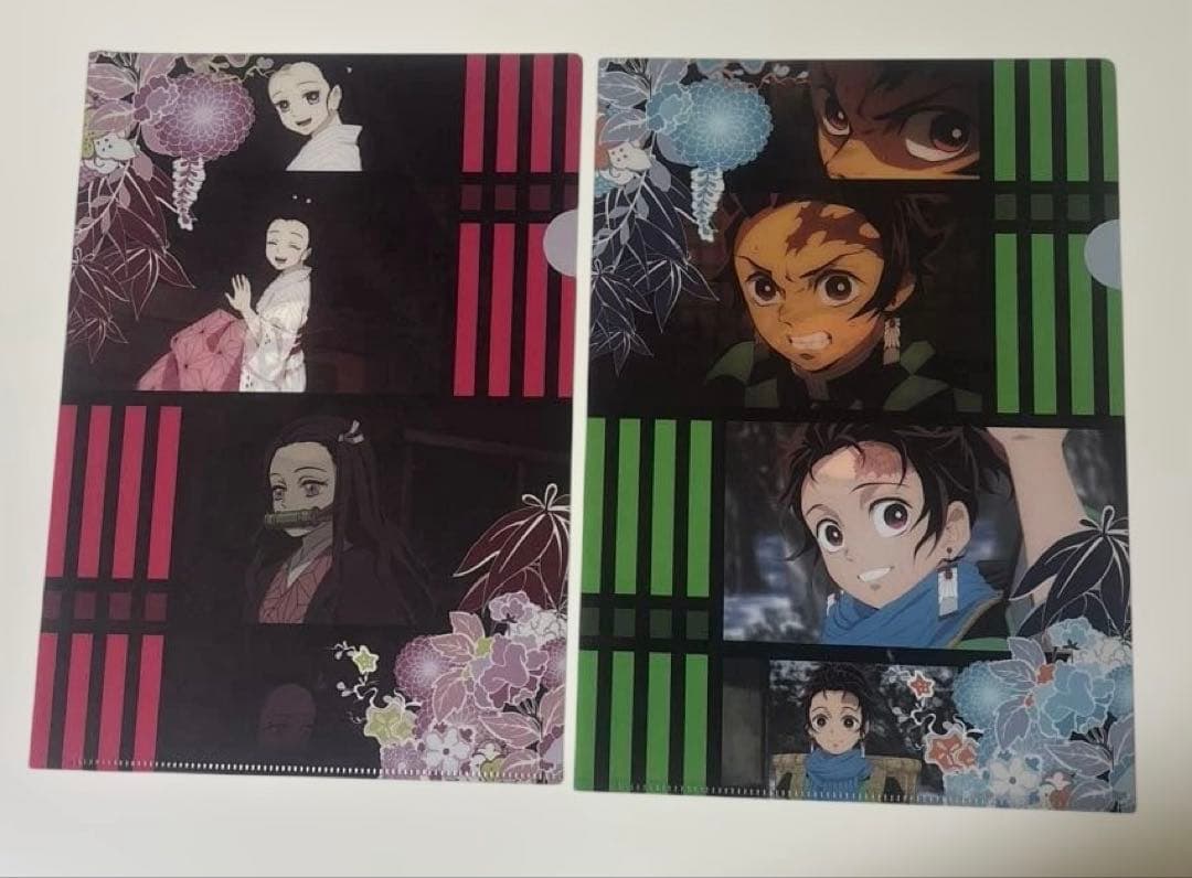 【完品・原作絵】鬼滅の刃 20巻特装版ポストカード全16枚（ケース付）＆ファイル