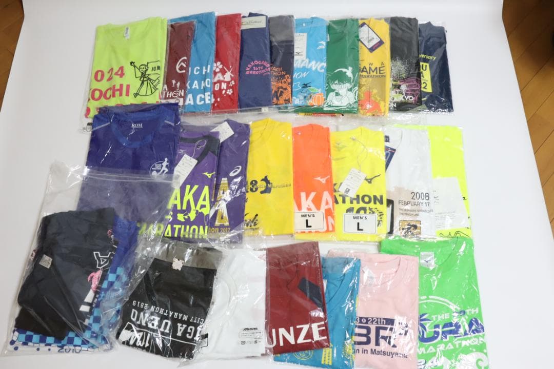 マラソン大会Tシャツ 30枚セット メンズ