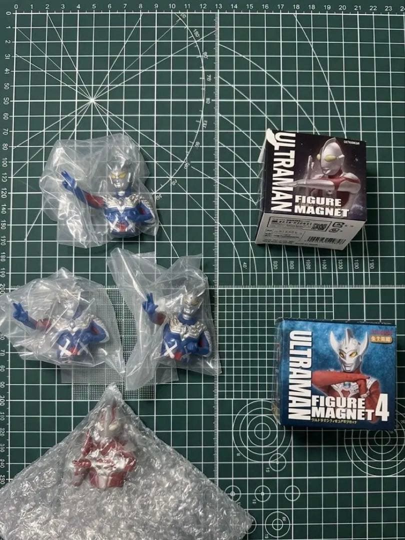 ウルトラマン フィギュアマグネット 4点 まとめ売り