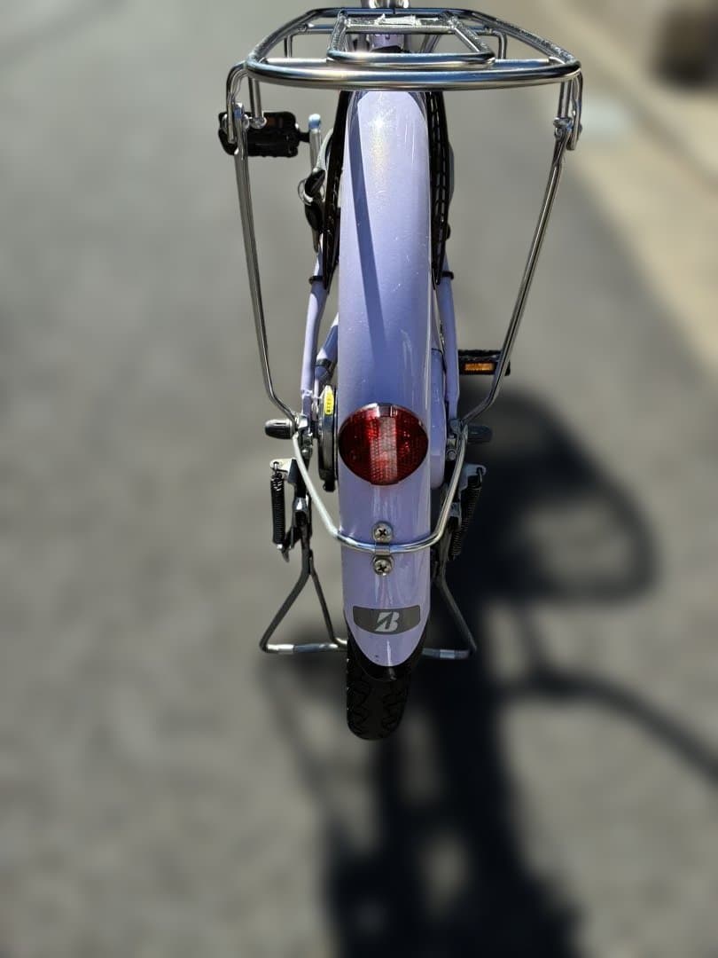【24インチ】ブリヂストン シティサイクル パープル