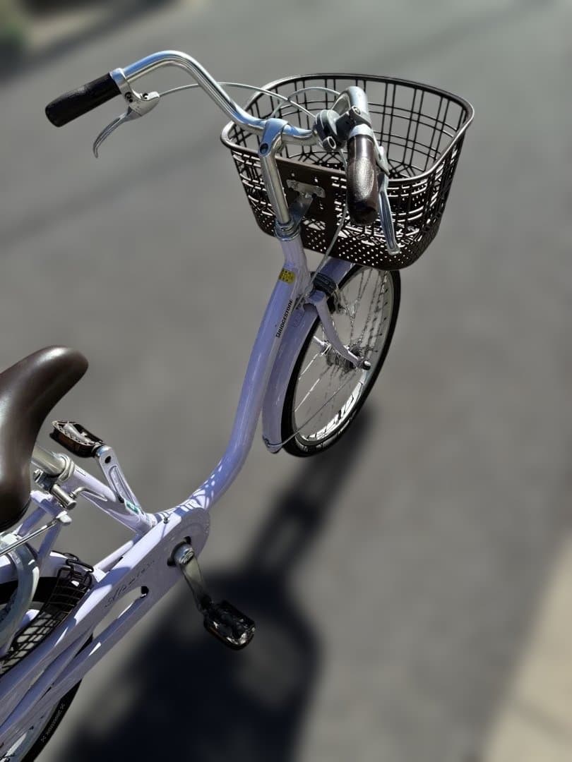 【24インチ】ブリヂストン シティサイクル パープル
