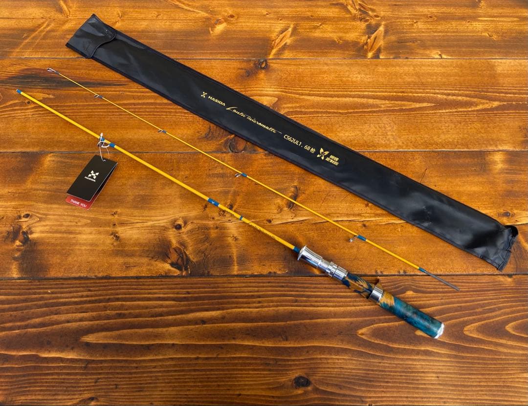 トラウトロッド　ベイトロッド　C562UL ウッドグリップ スタビライズドウッド