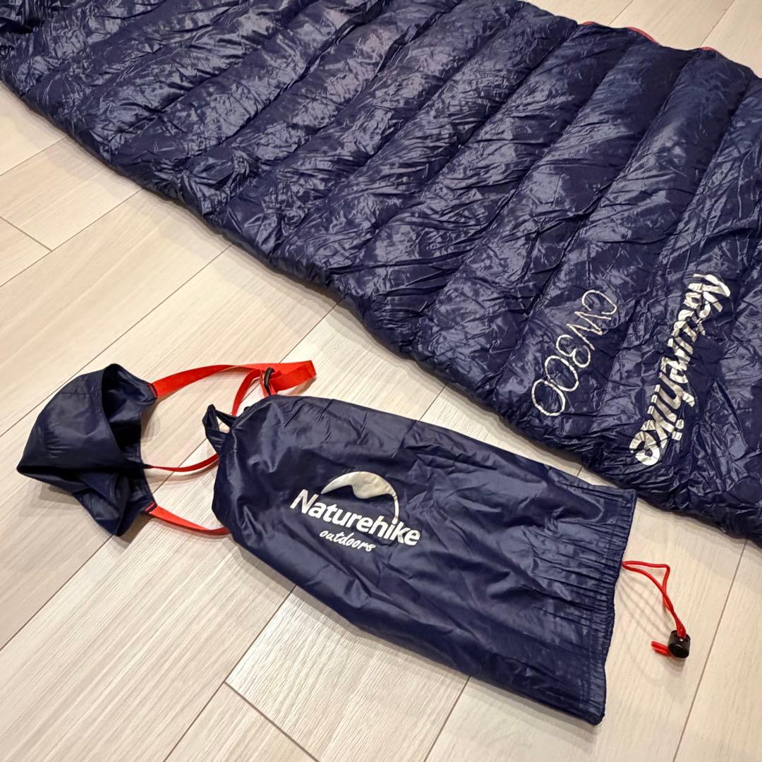 Naturehike マミー型 寝袋 CW300 シュラフ NH18S300