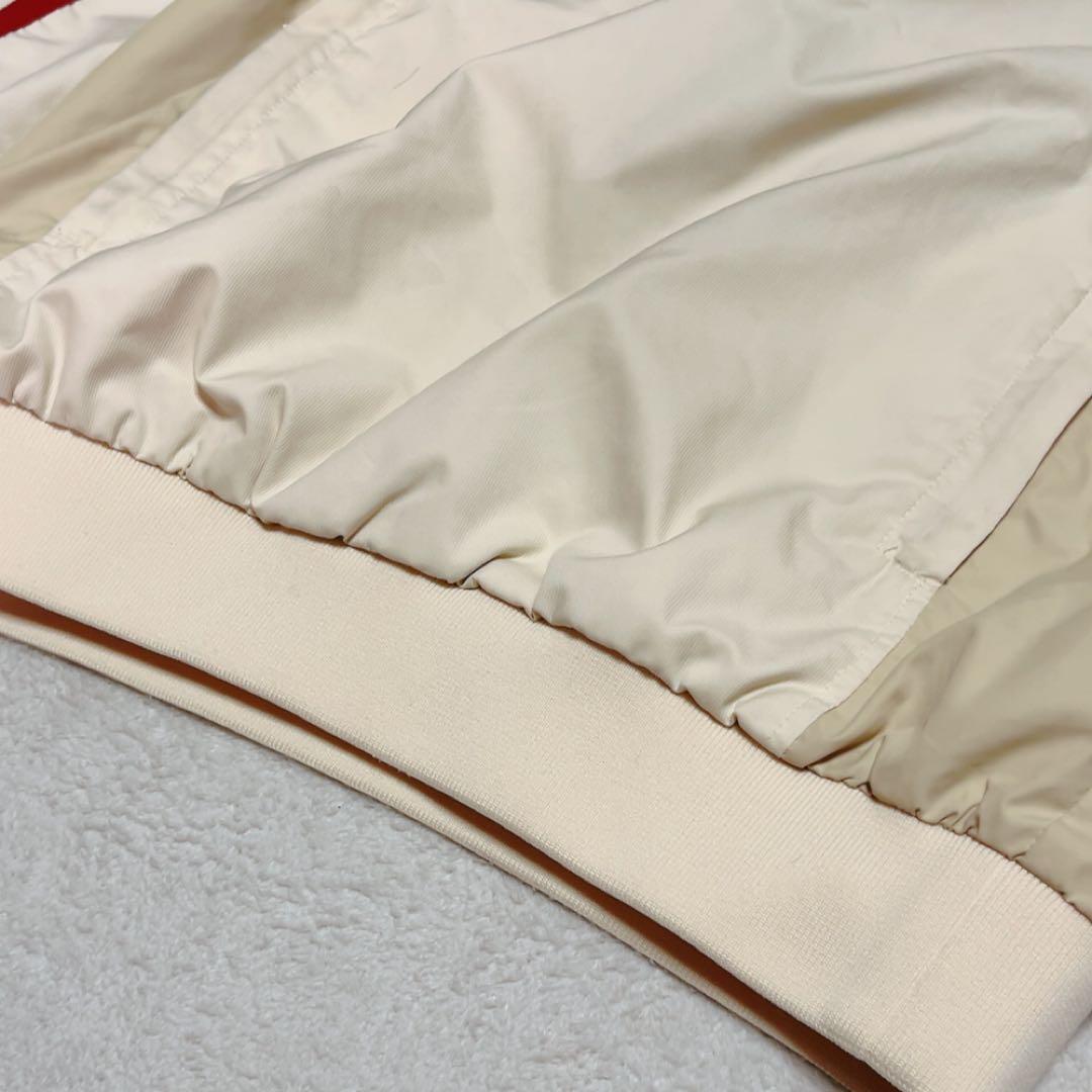 美品　パーリーゲイツ　蓄熱裏地　スニード　ジャケット　ベージュ　ライン