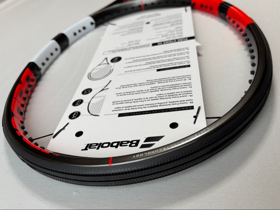 BABOLAT ピュアストライクVS テニス ラケット 新品 ケース付き