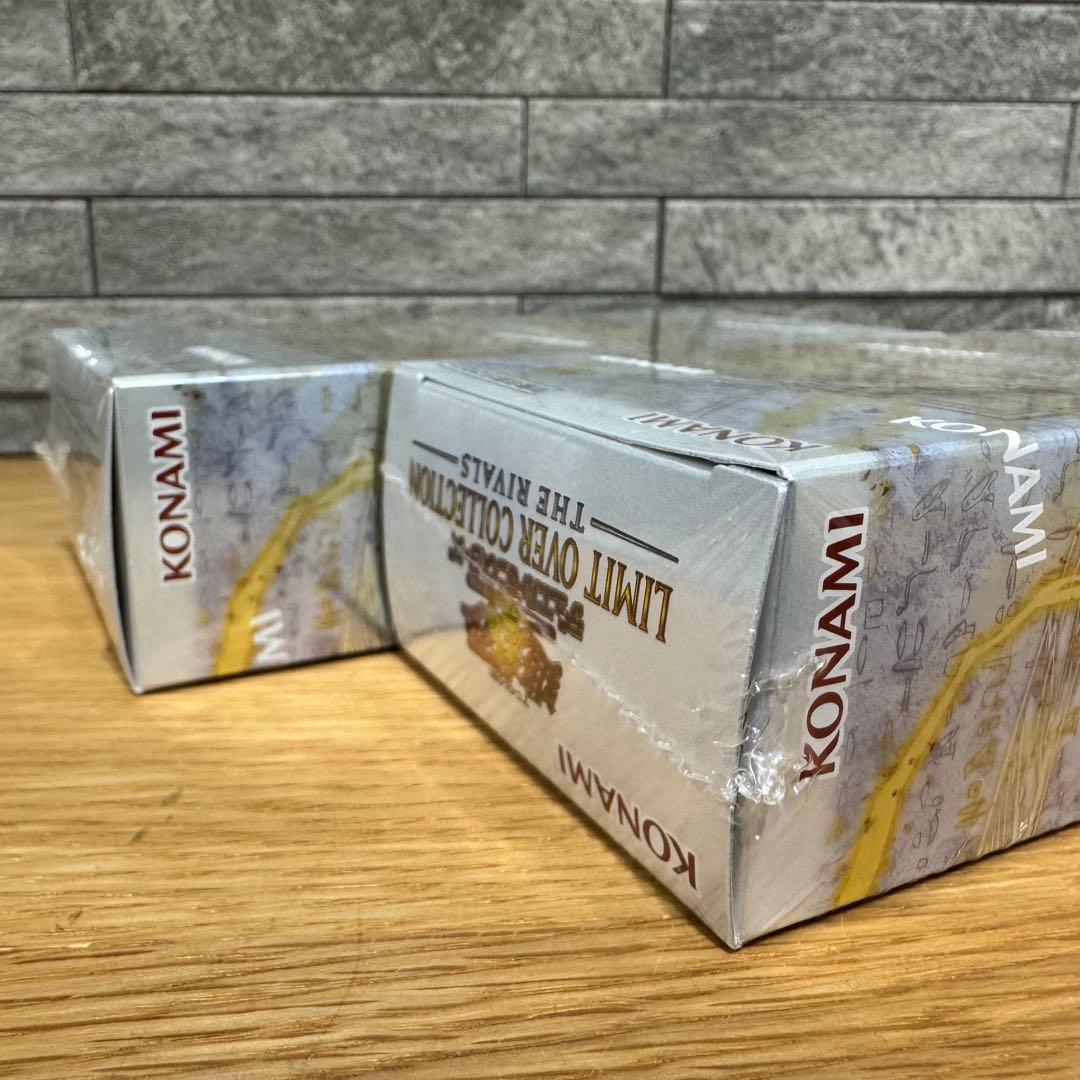 【新品未開封・シュリンク付】遊戯王 リミットオーバーコレクション 2BOX
