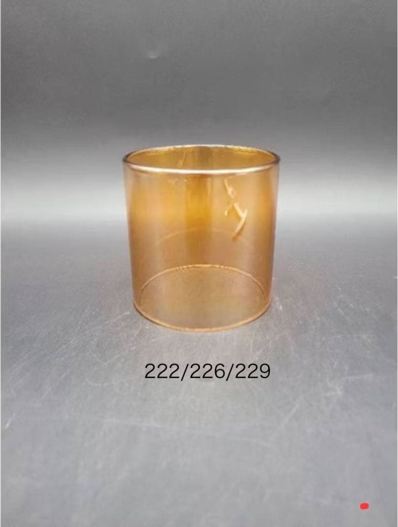 コールマン222/226/229 交換用ホヤ 琥珀色