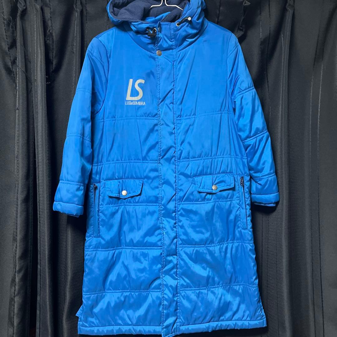 ルースイソンブラ　 ベンチコート 青 130-140