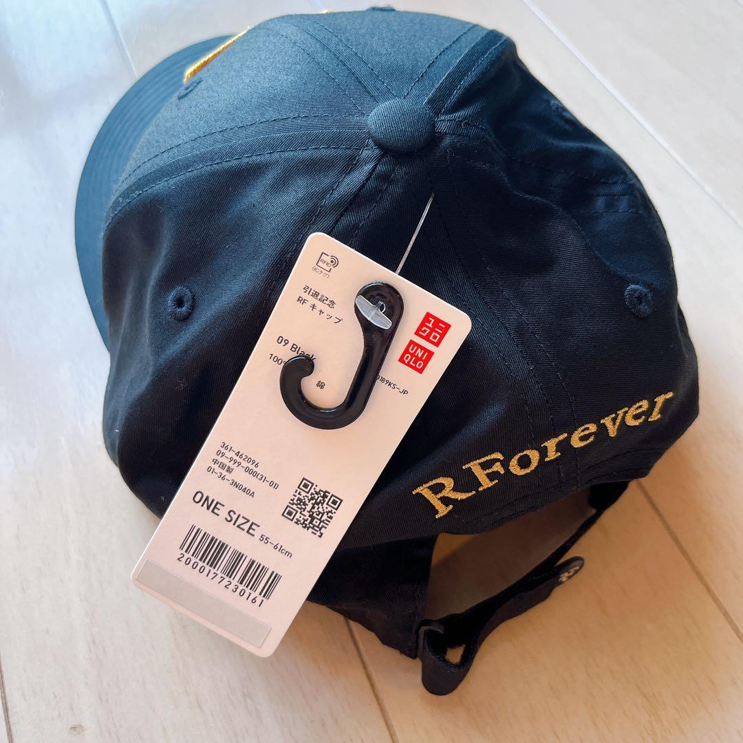 新品未使用　ユニクロ　ロジャーフェデラー　引退記念　キャップ