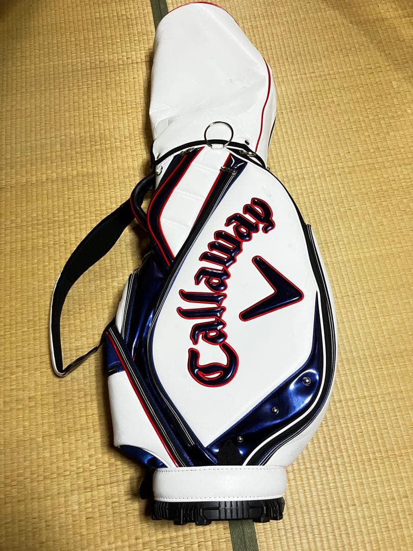 Callaway キャディバッグ ホワイト/ネイビー