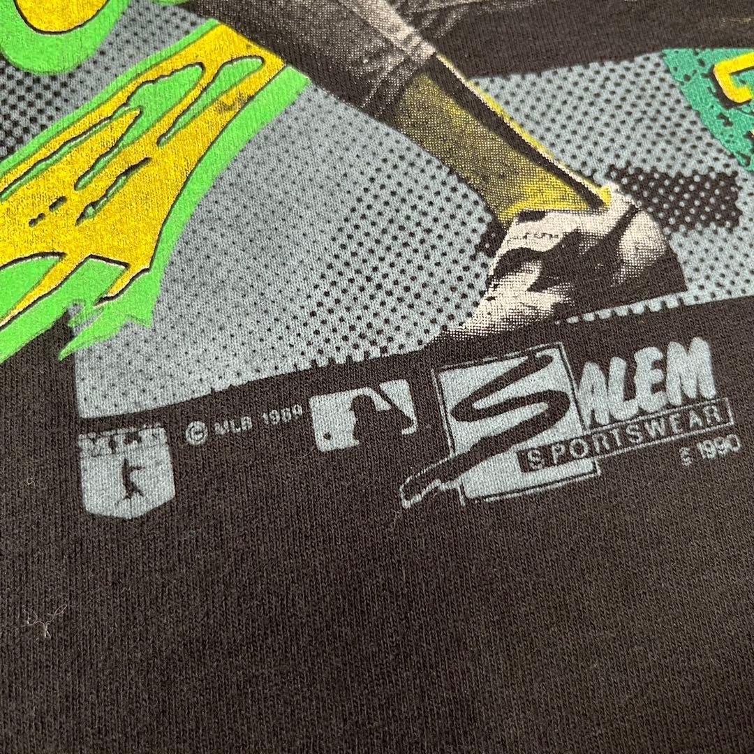 USA製 90s ヴィンテージ アスレチックス ホセ・カンセコ Tシャツ