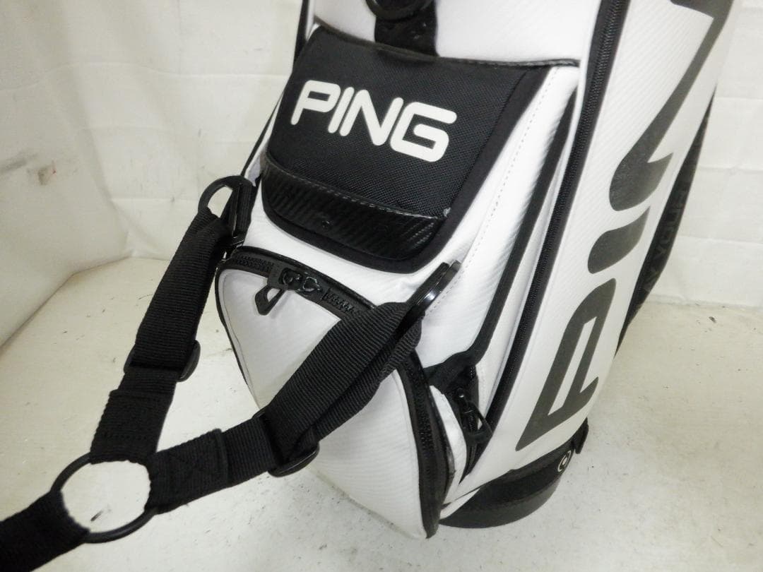 PING★ピン★9.5型★３点式★契約プロ仕様★美品★ツアーモデル(WH×BK)