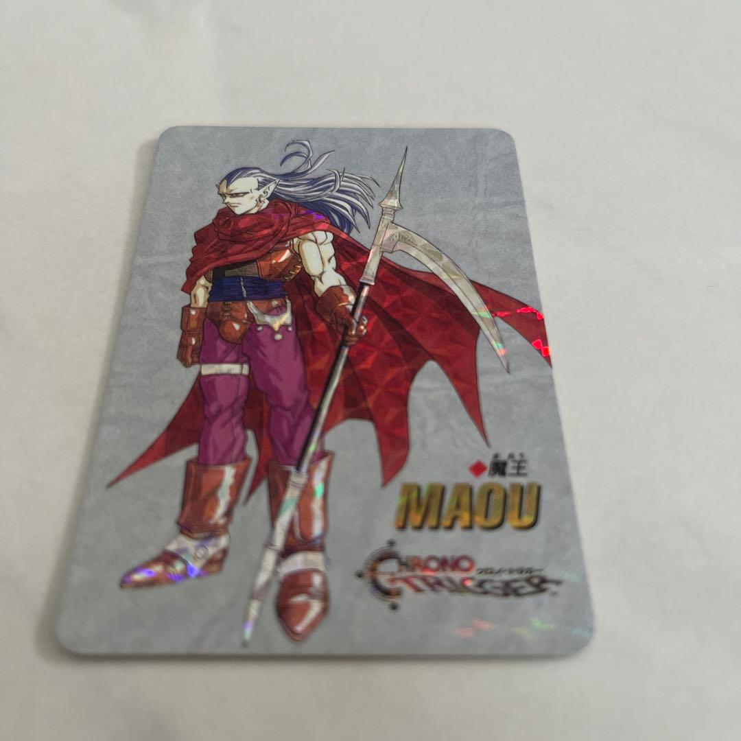 非売品！クロノトリガー スペシャルカード　 クロノ・ロボ.・カエル×2・魔王×2