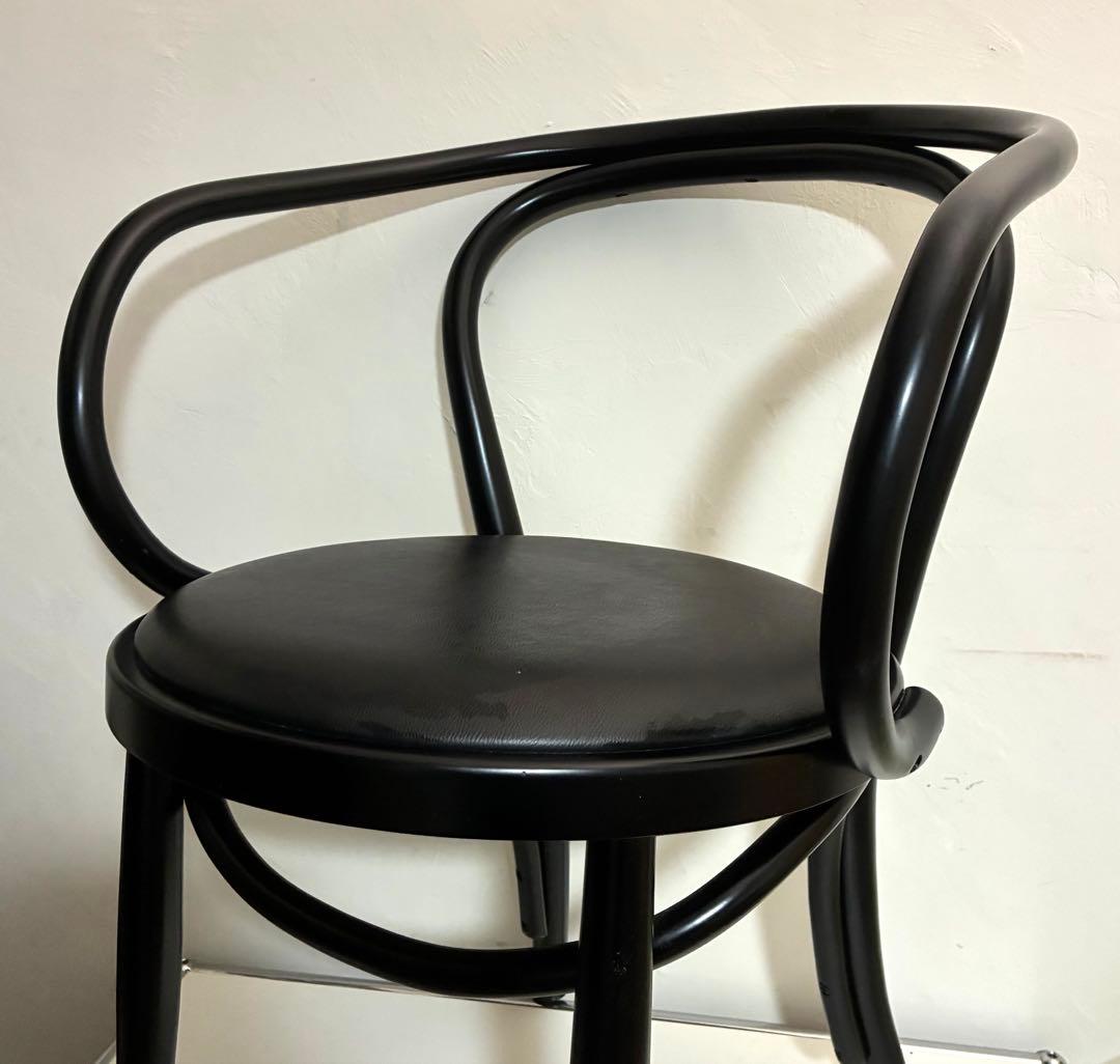 秋田木工　曲木チェア　508 ブラック　大塚家具　美品