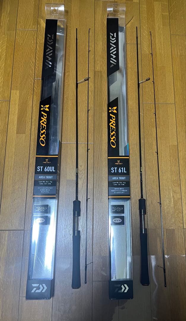 プレッソST60ULとプレッソST61Lの2本セット(ダイワ)