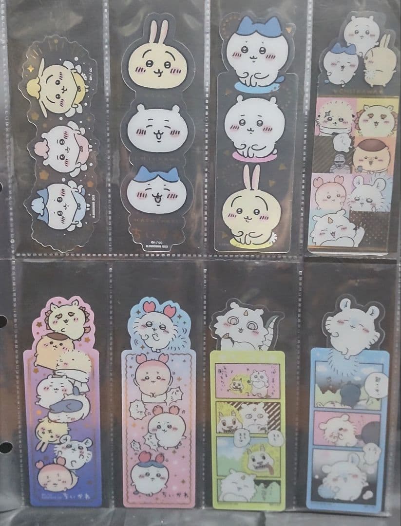 ちいかわ ブックマークコレクション Vol.1〜4 ３３枚（うさぎ多目）