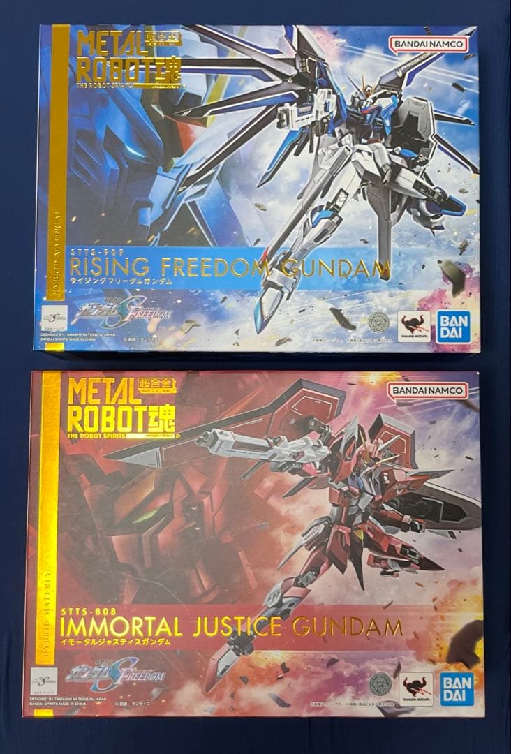 メタルロボット魂 ライジングフリーダムガンダム＆イモータルジャスティスガンダム他