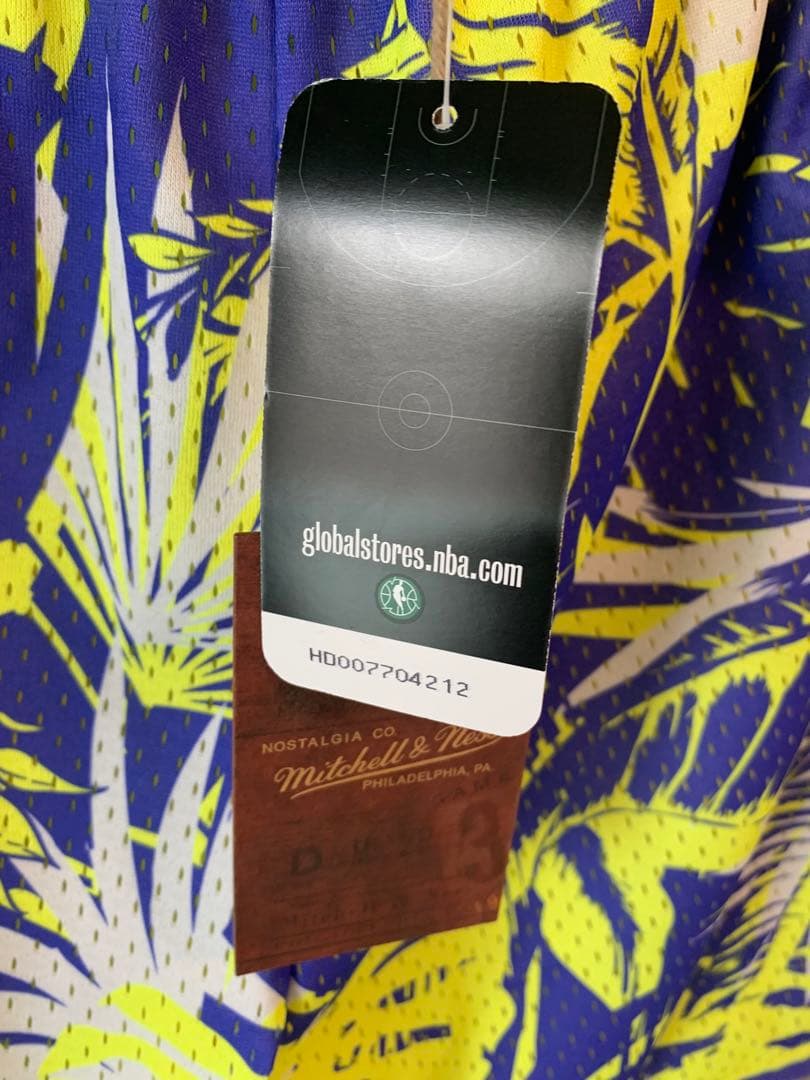 ウェア Mitchell & Ness TROPICAL Lakers