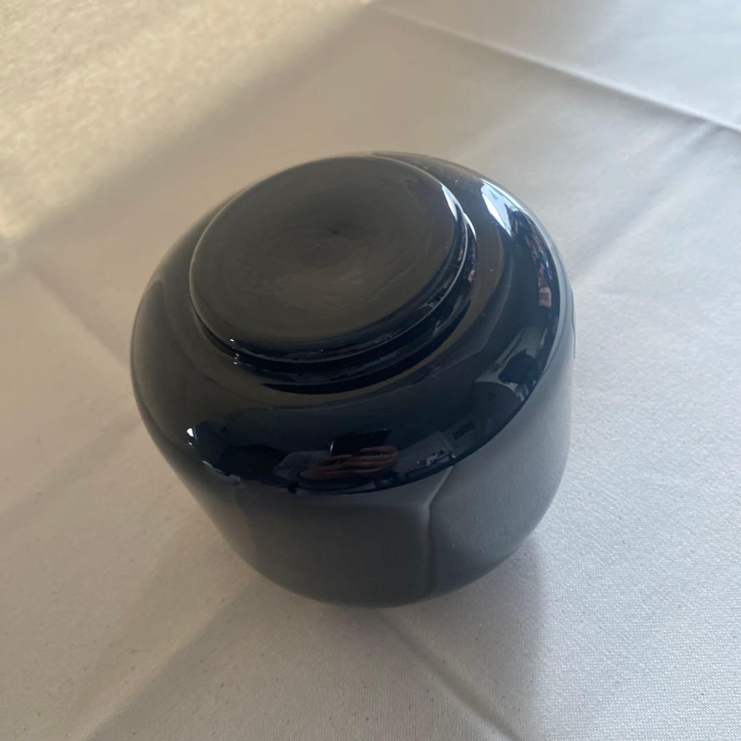 【新品未使用】スクルーフ　花瓶　フラワーベース　ブラック