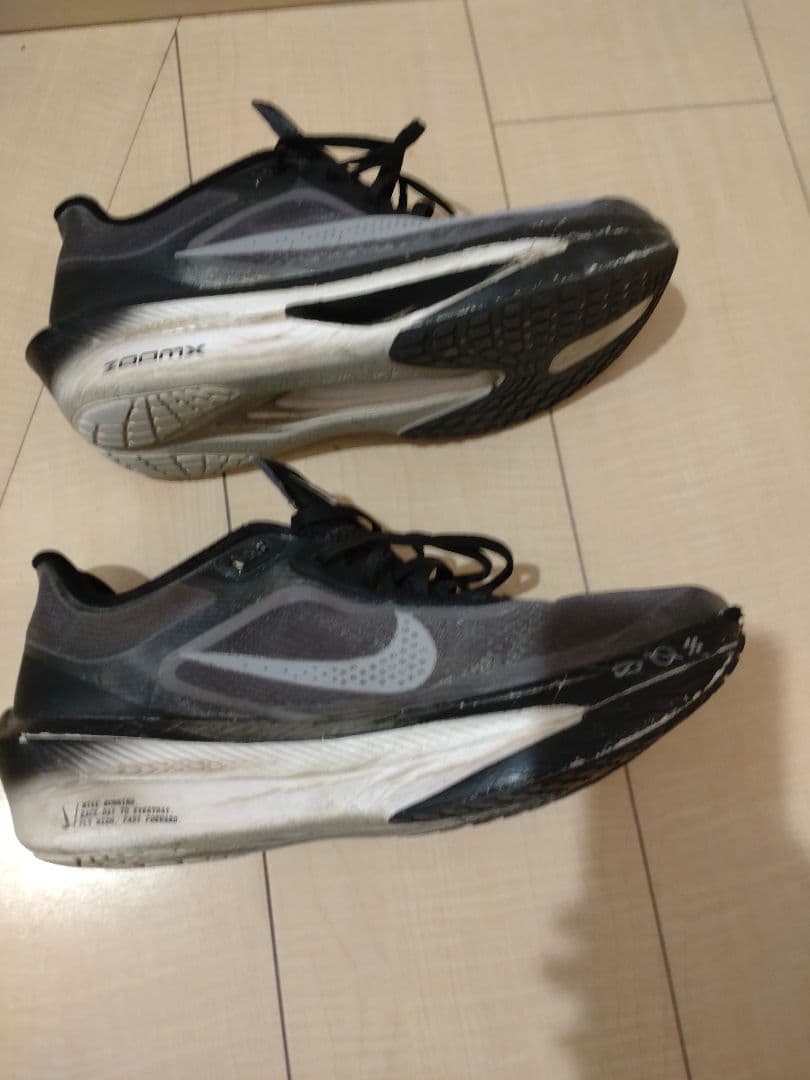 NIKE ナイキ ZOOM FLY 6 ズームフライブラック 25cm